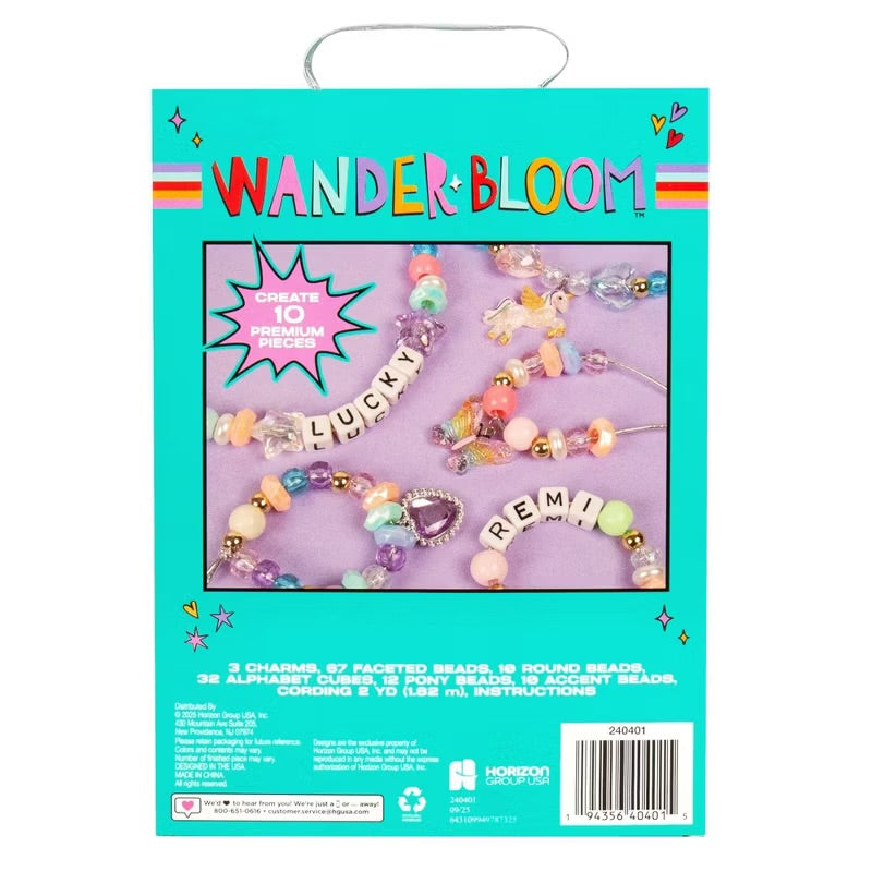 Wanderbloom Alphabet charm Jewelry