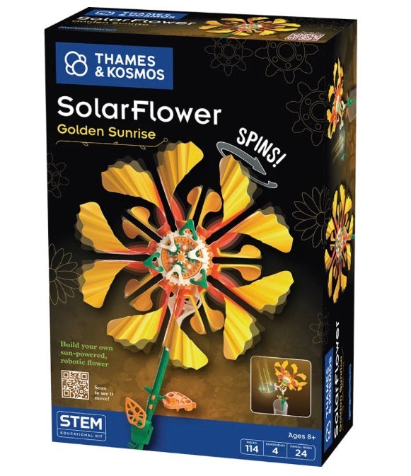SolarFlower Golden Sunrise