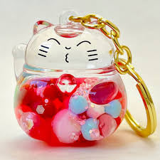 Cat Keychain Charm