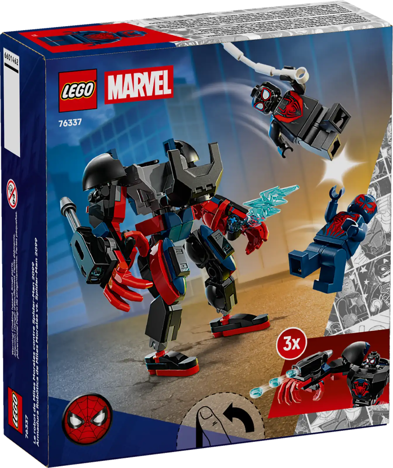 Miles Morales Mech Vs Spiderman