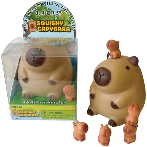 Squishy Capybara and Babies