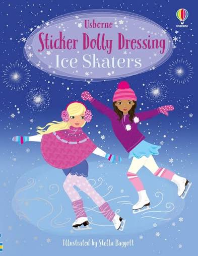 Sticker Dolly Ice Skaters