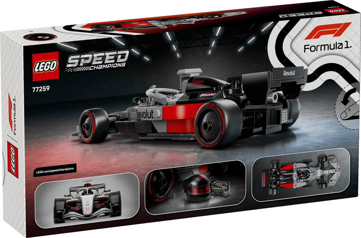 Lego Audi Revolut F1 Team R26 Race car