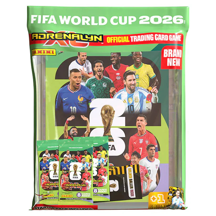 World Cup Starter Pack Portfolio (album, 20 Cards, golden Card)
