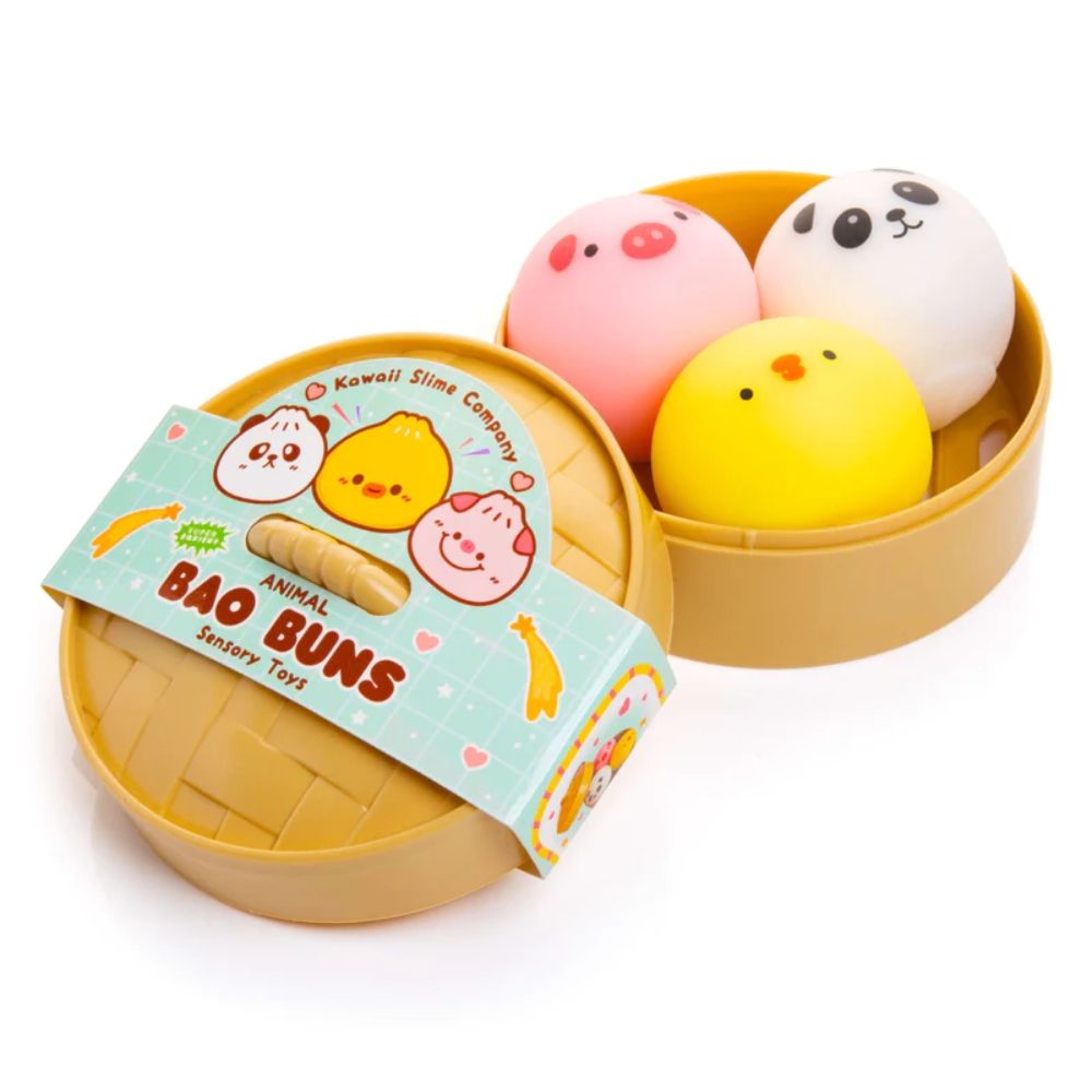 Animal Bao Bun 3 pk
