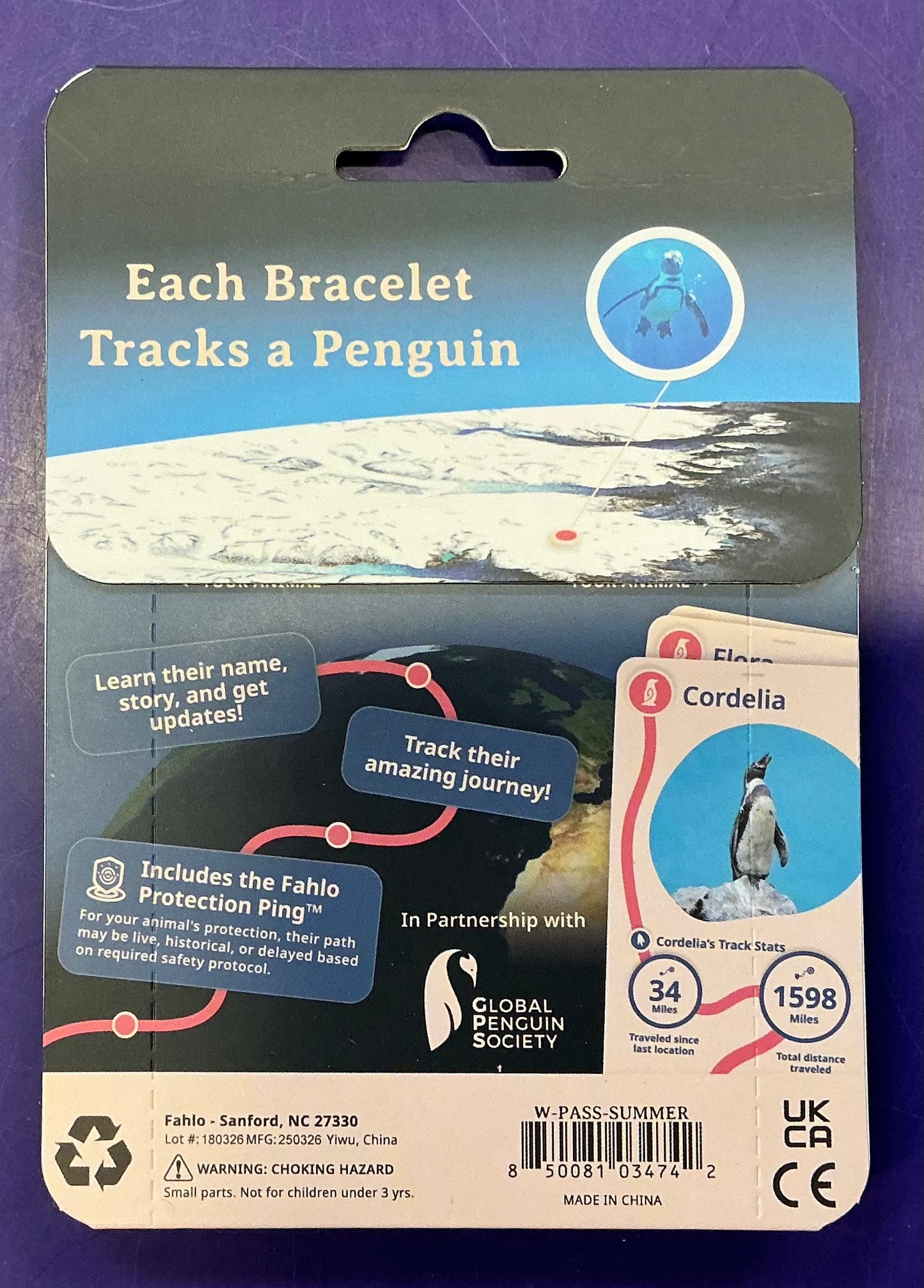 Fahlo Bracelet Passage Penguin Summer Stone