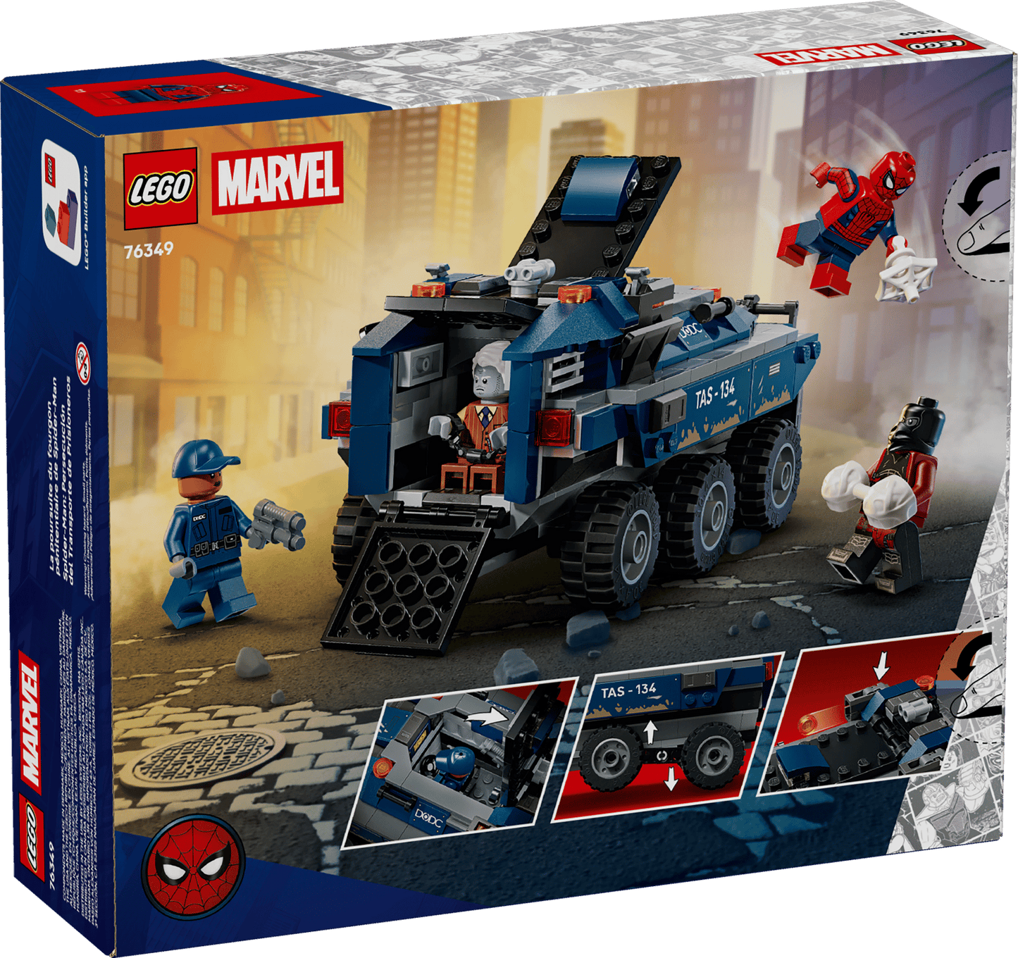 LEGO Spiderman Prison Transport Chase