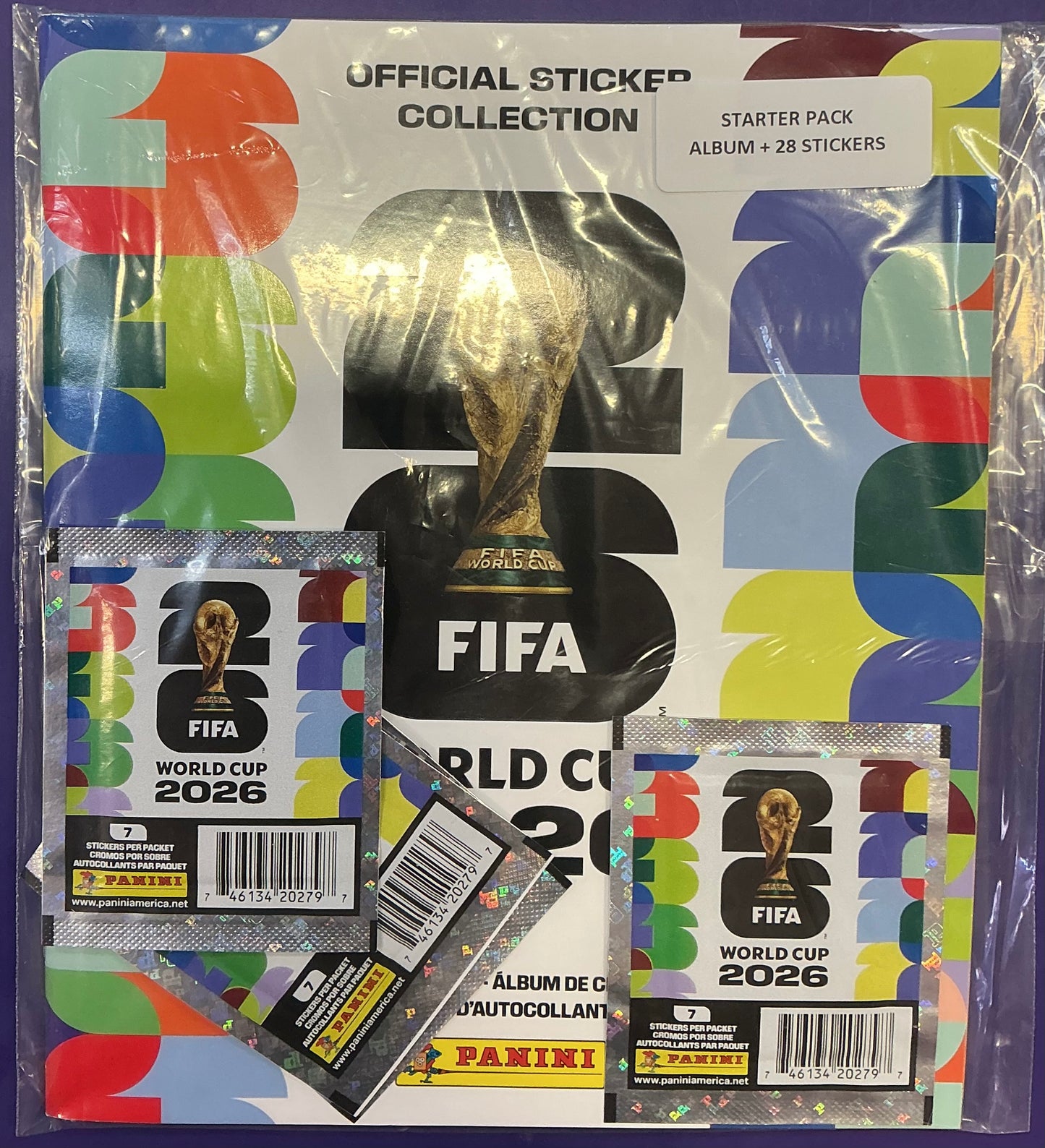 World Cup Starter Pack Album + 28 Stickers