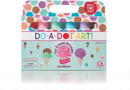 Scented Ice Cream Marker 6 Pack