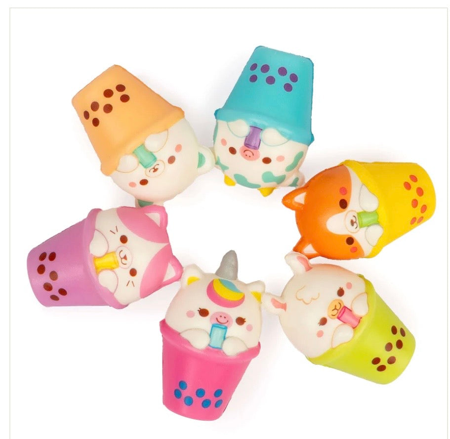 Kawaii Tapioca Tots Mini Squishy