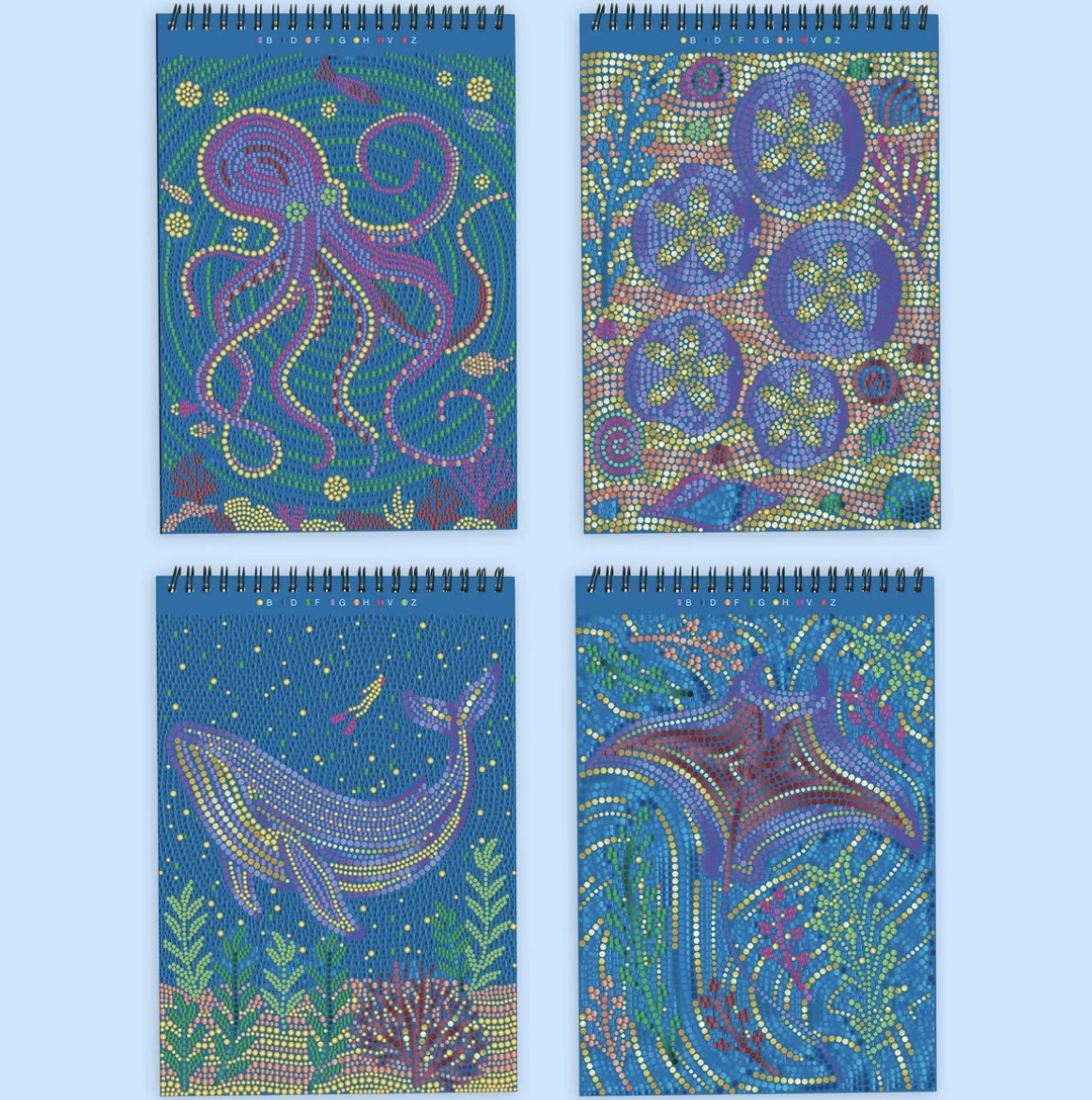 Flowart Dot By Letter Into The Deep