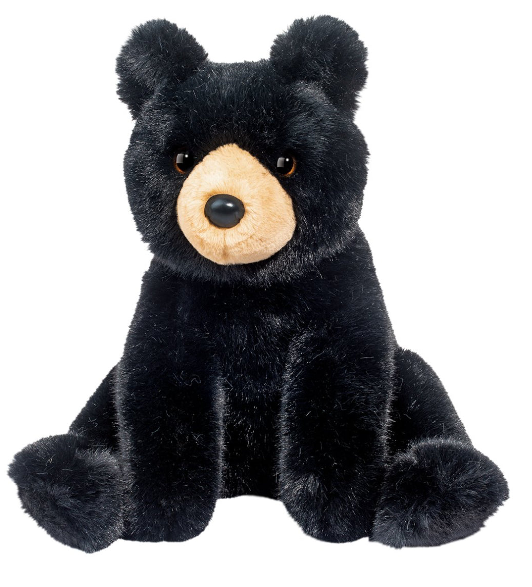 Woodsie Black Bear Super Soft