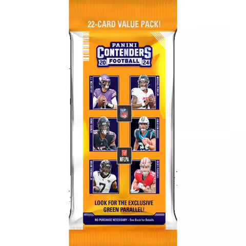 Orange Panini Contenders NFL 24 Pack