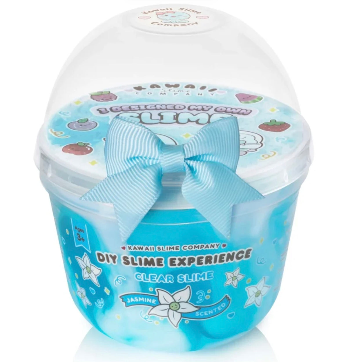 DIY Slime 10oz Boba Slime Blue Jasmine