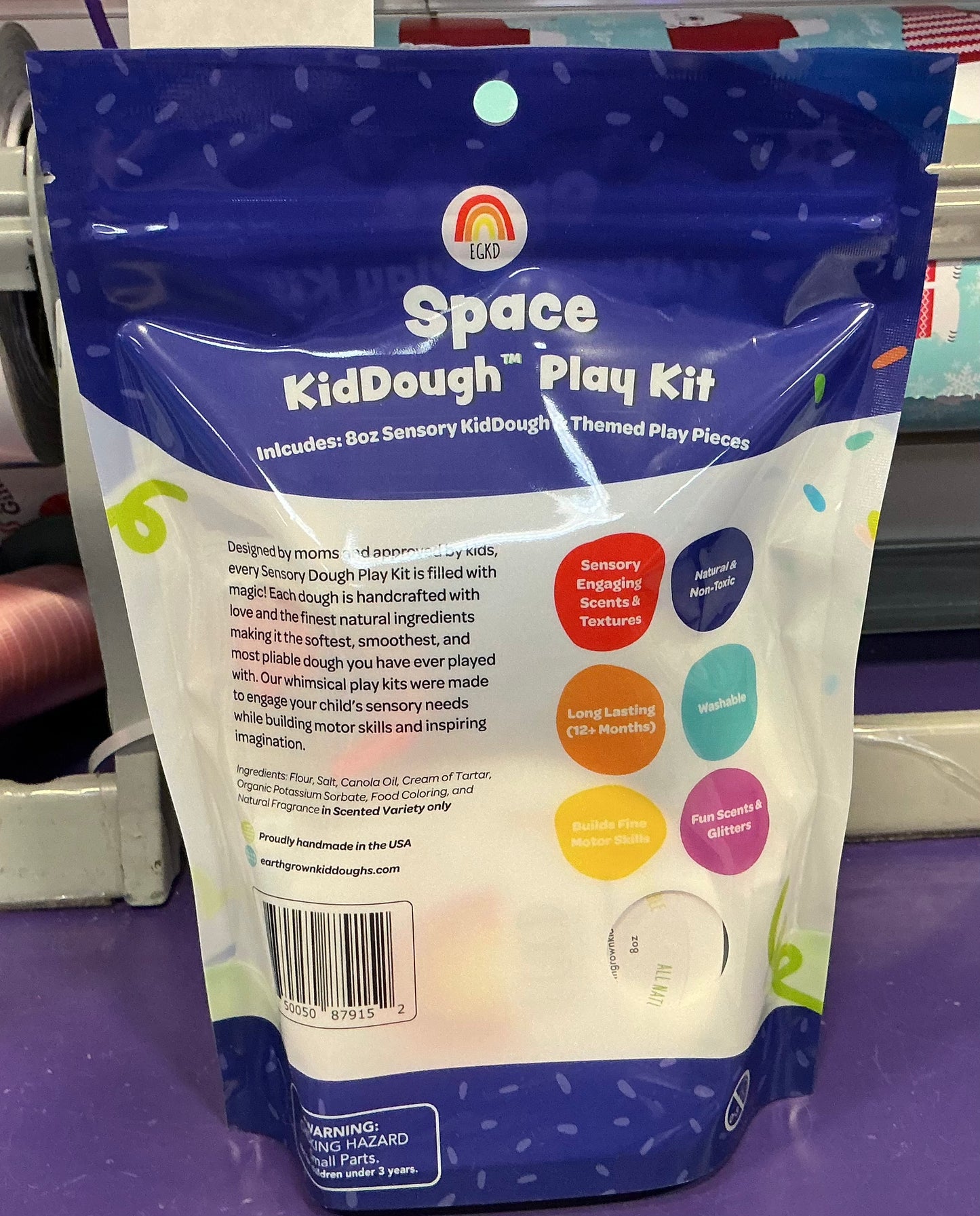 Space KidDough Playdough Kit