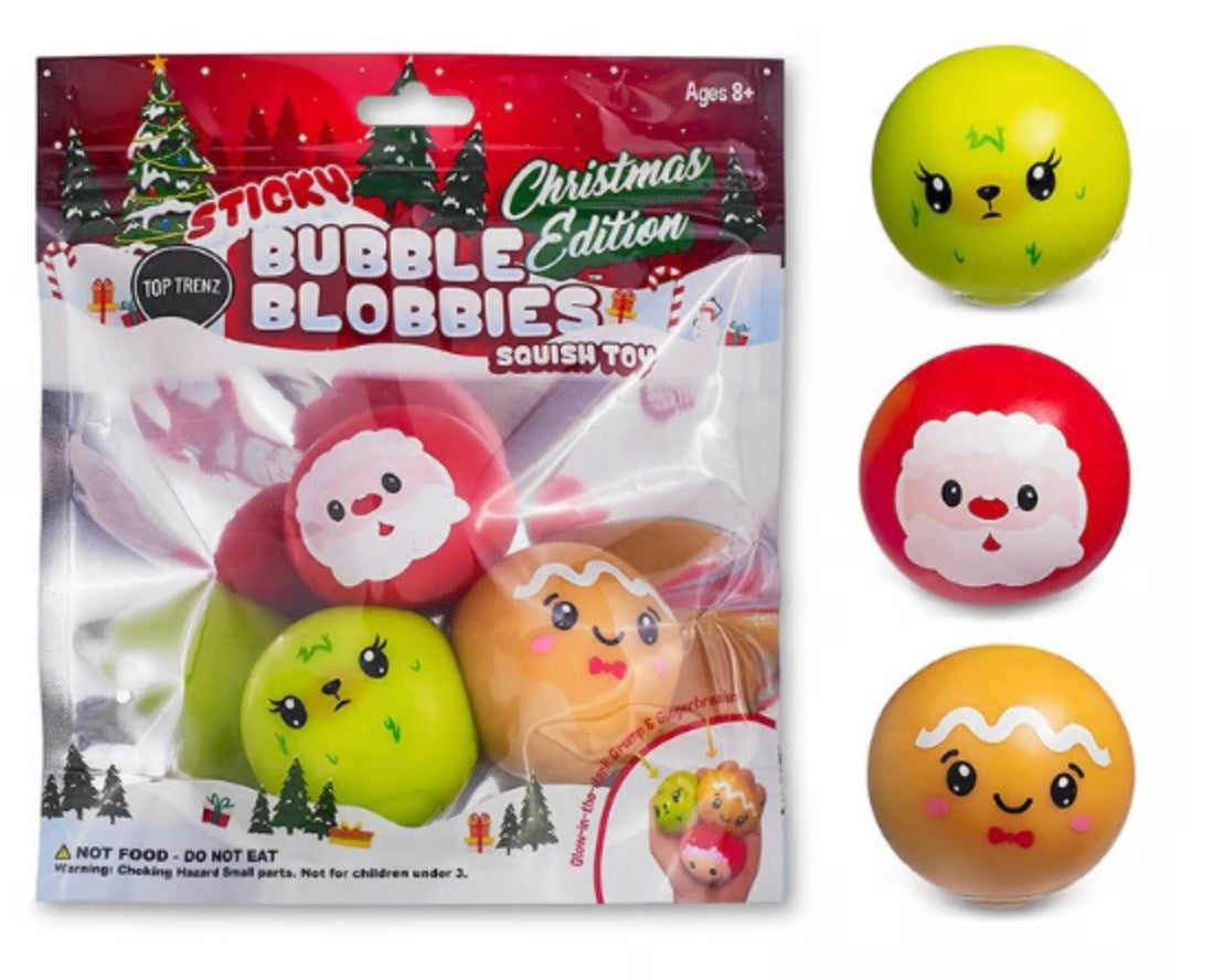 Sticky Bubble Blobbies Christmas