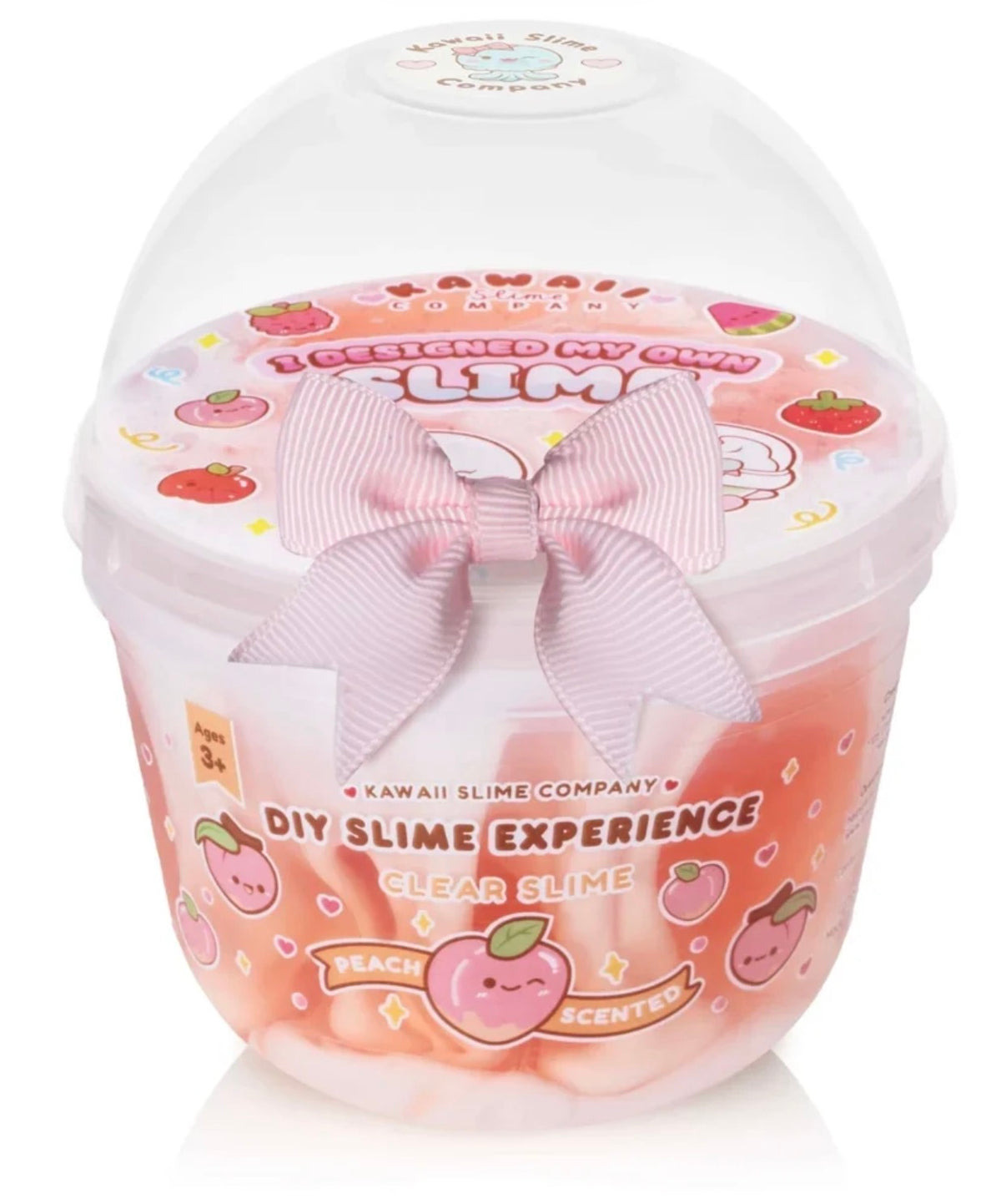 DIY Slime 10oz Boba Slime Peach