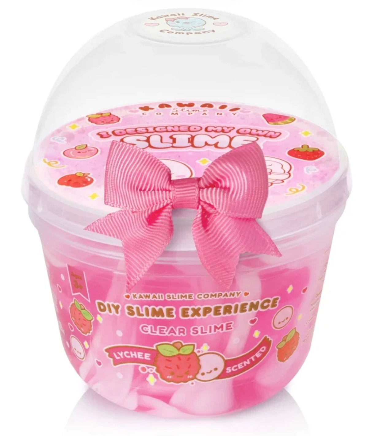 DIY Slime 10oz Boba Slime Hot Pink