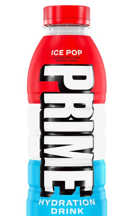 Prime Hydration Ice Pop Bottle