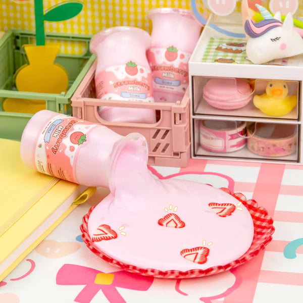 Strawberry Milk Slime
