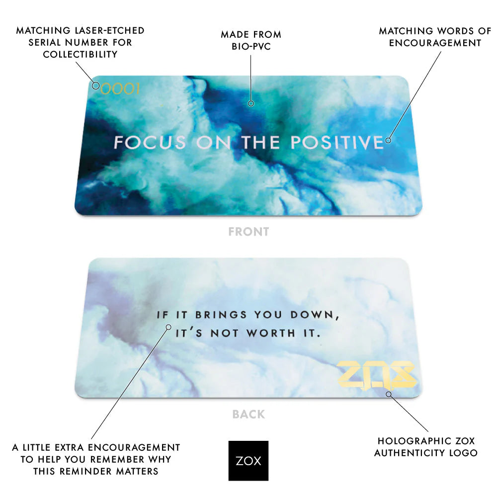 Zox Focus on the Positive