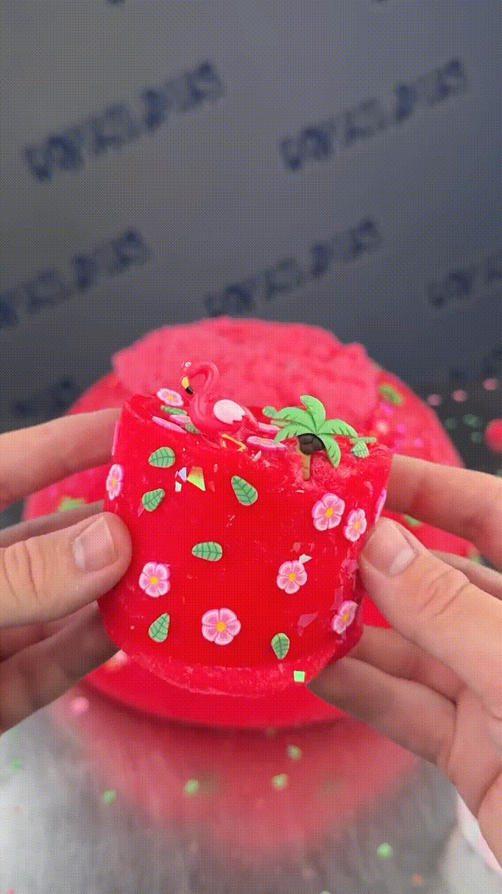 Dope Slime Flamingo Fluff