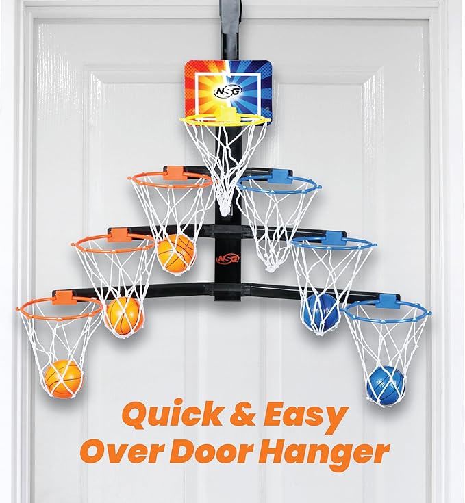 Over The Door Basketball Hoop Race