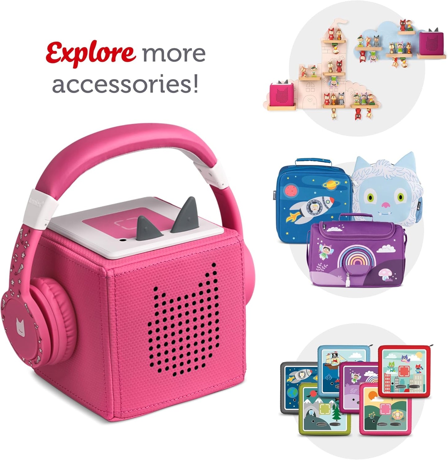 Tonies Headphone Pink