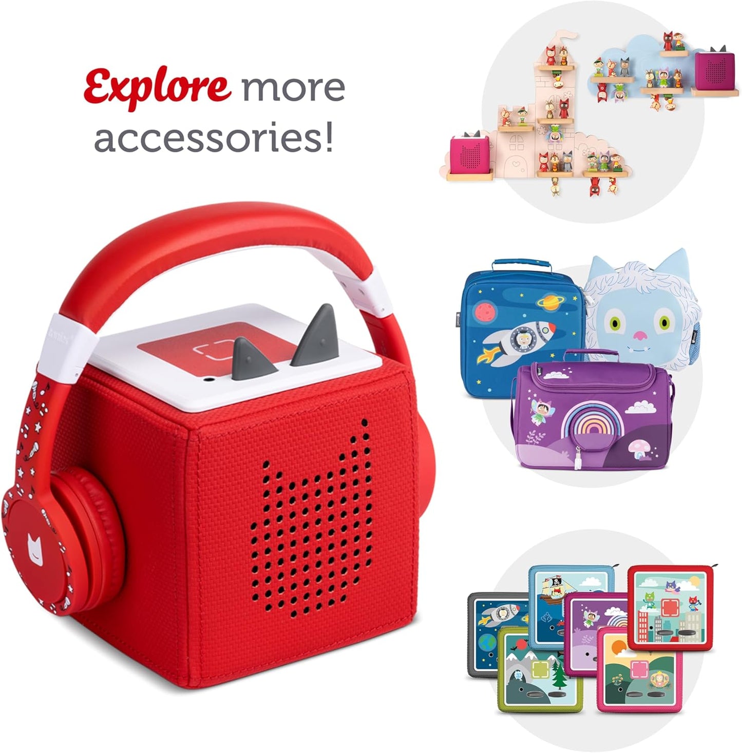 Tonies Headphones Red