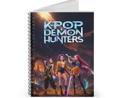 KPop Demon Hunters Coil Notebook
