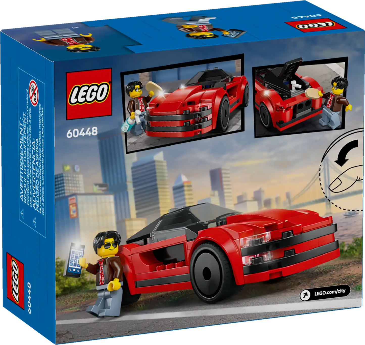 LEGO® Red Sports Car