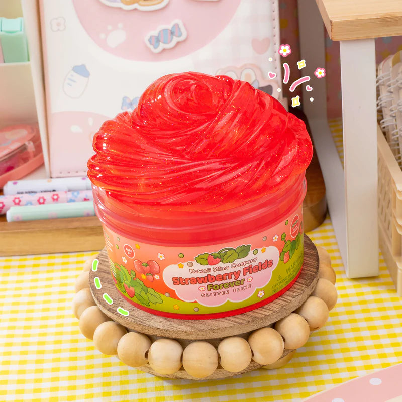 Strawberry Fields Forever Kawaii Slime
