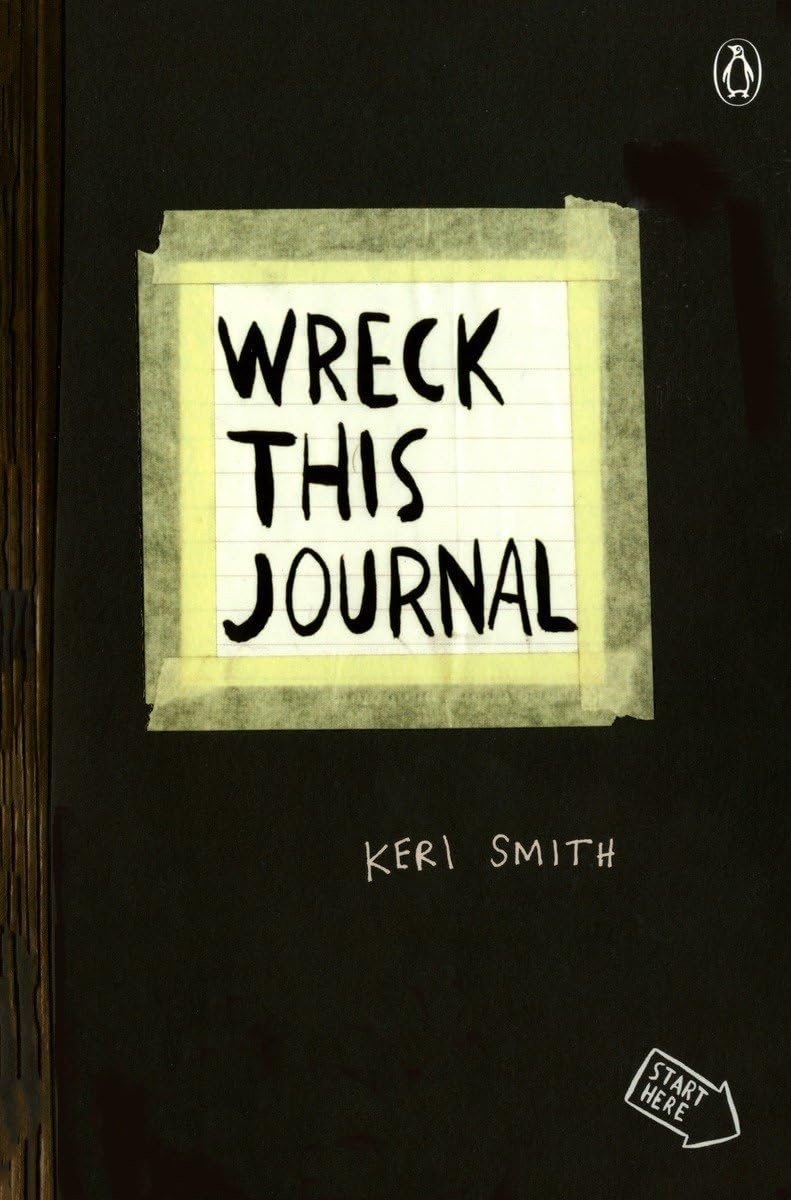 Wreck This Journal Black