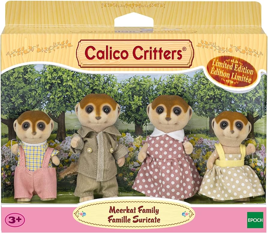Calico Critters Meerkat Family