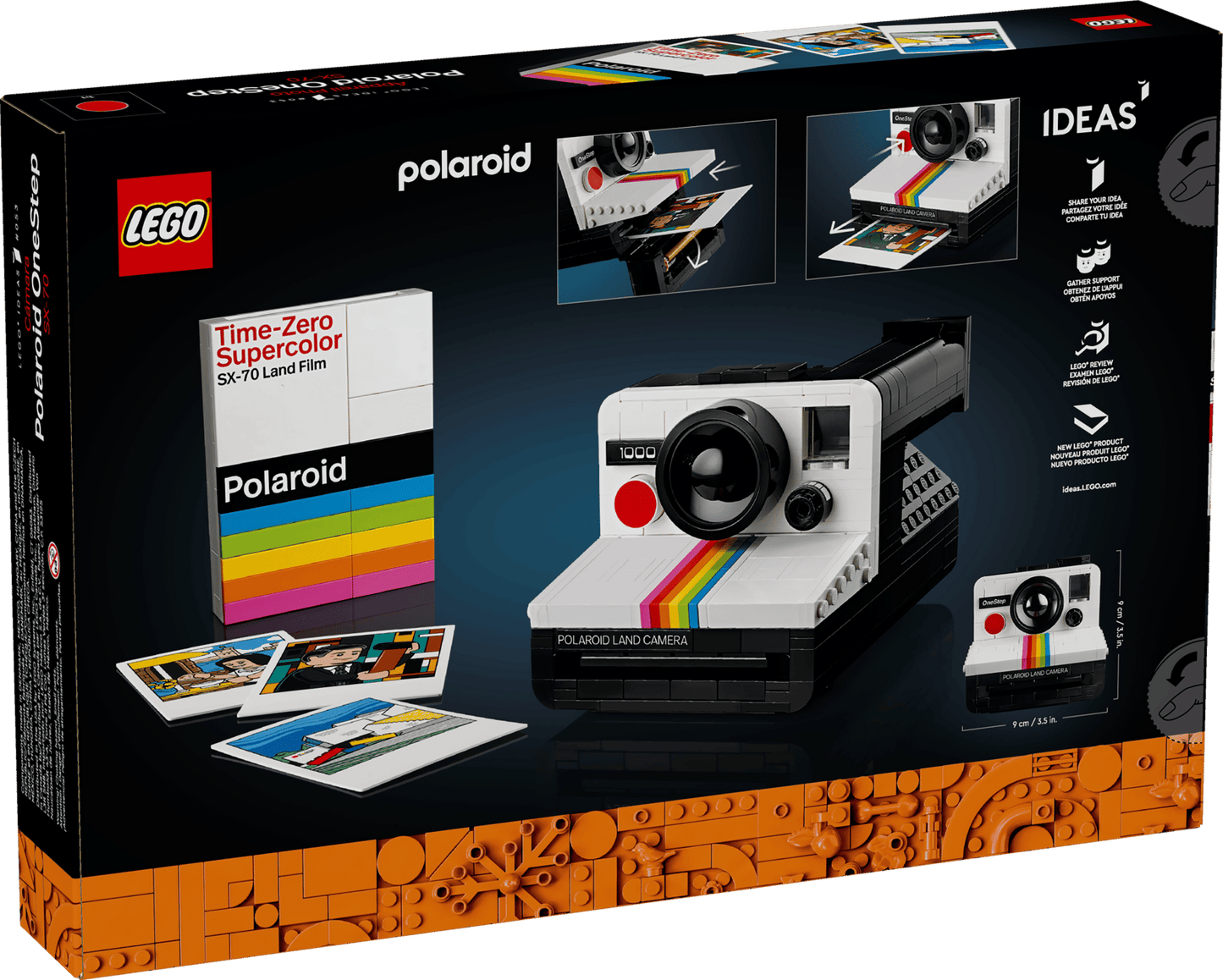 LEGO Polaroid Onestep SX-70 Camera