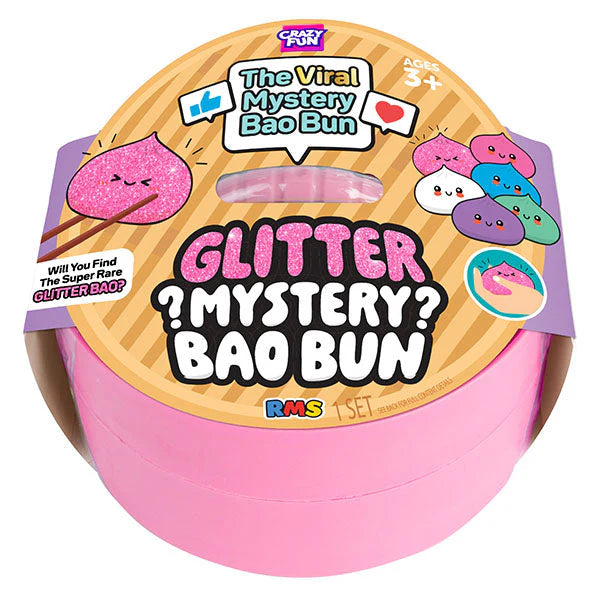 Glitter Mystery Bao Bun Pink Case Dumpling