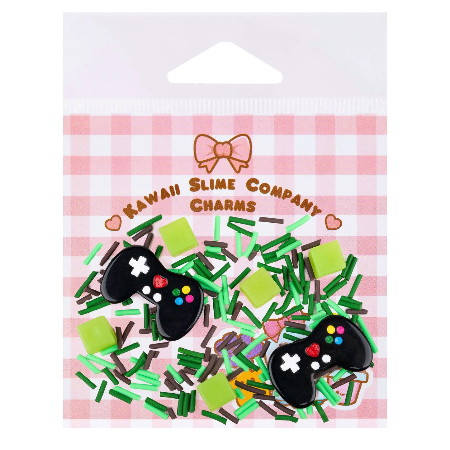Mineblock Slime Toppings Premade Charm Bag