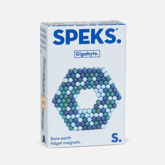 Speks 432 Pixel Blue Rare Earth Fidget Magnets