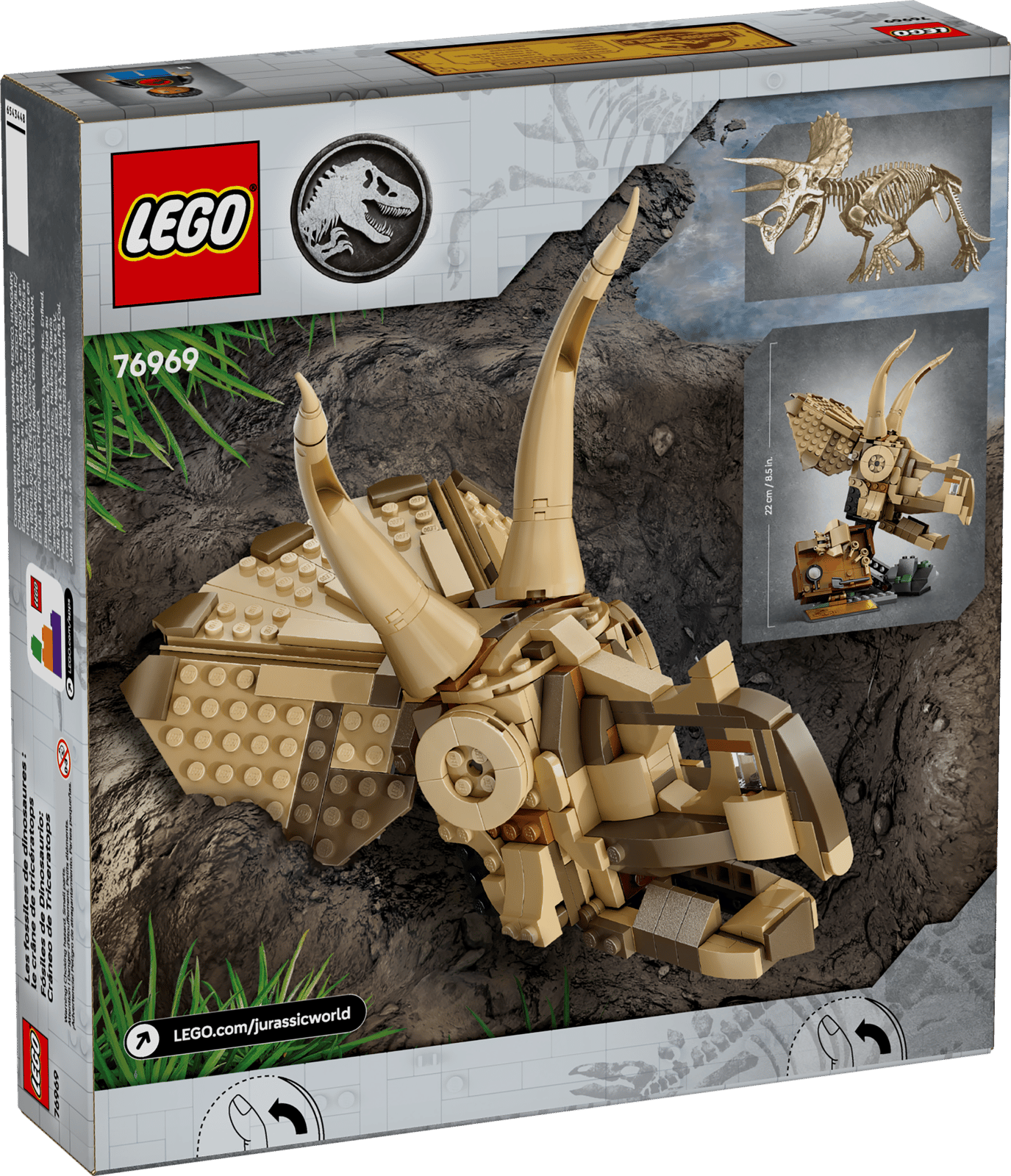 LEGO Dinosaur Fossils Triceratops