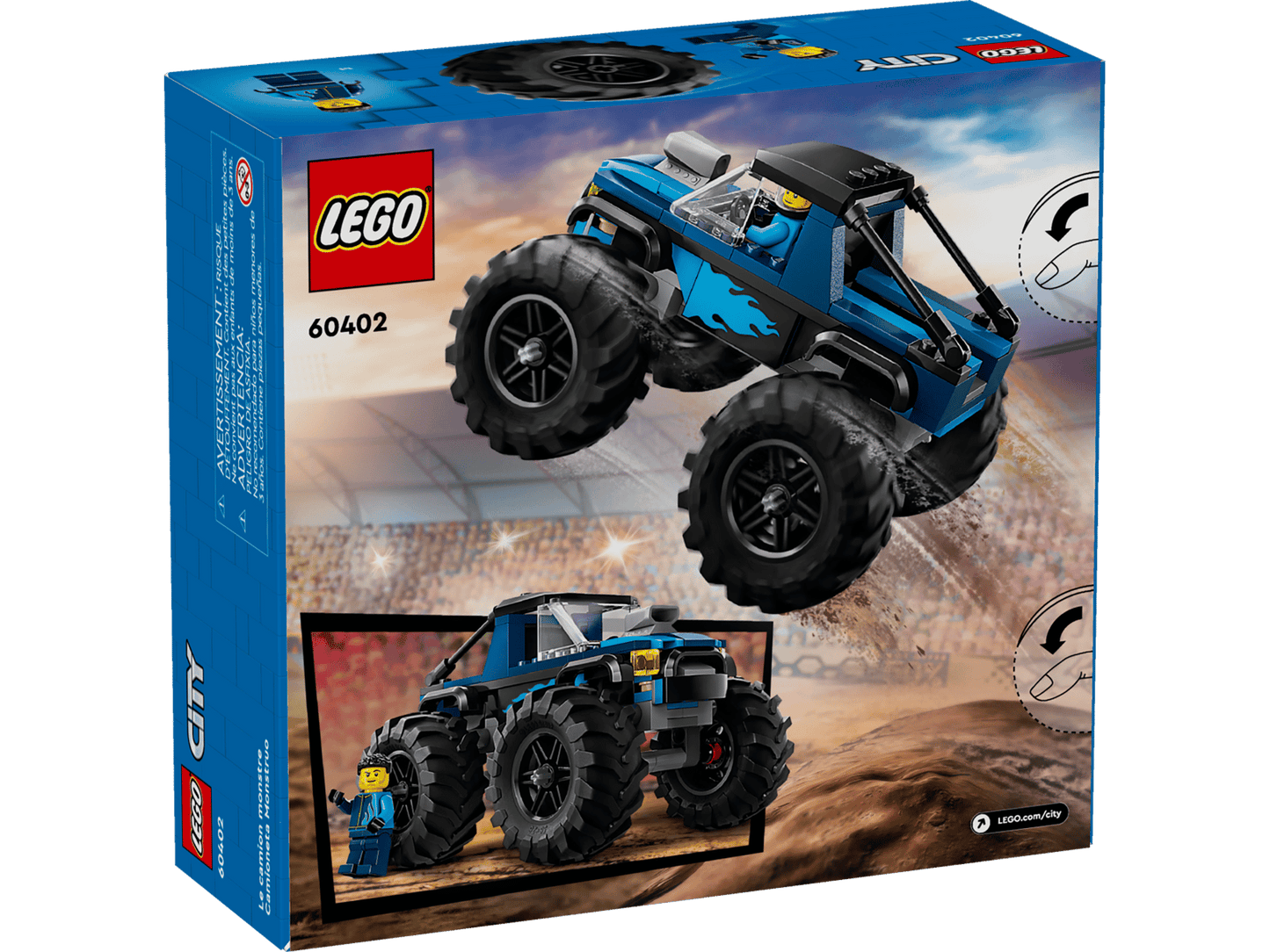LEGO Blue Monster Truck