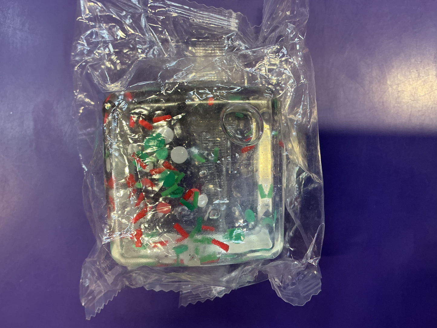 Pande Christmas sprinkles cube
