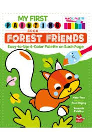 My First painting Book Forest Friends