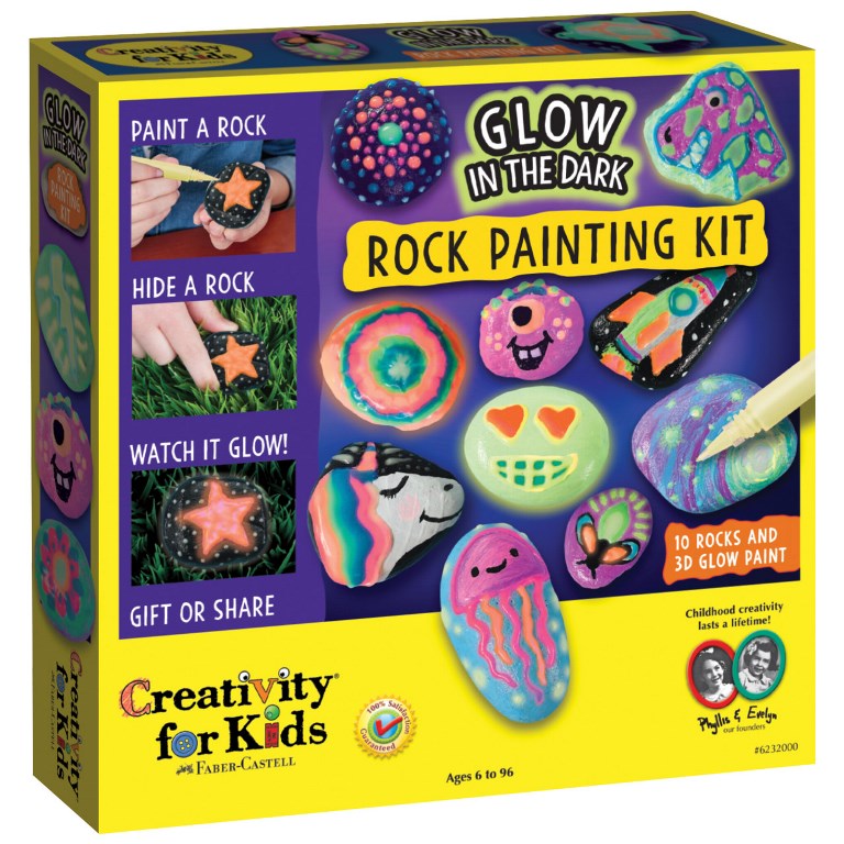 X Glow Rocks Painting Kit