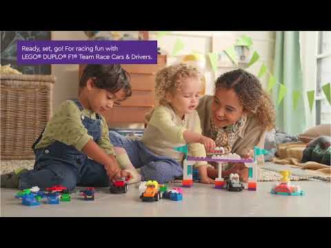 Duplo F1 Team Race Cars