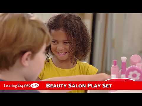 Wooden Beauty Salon Play Set