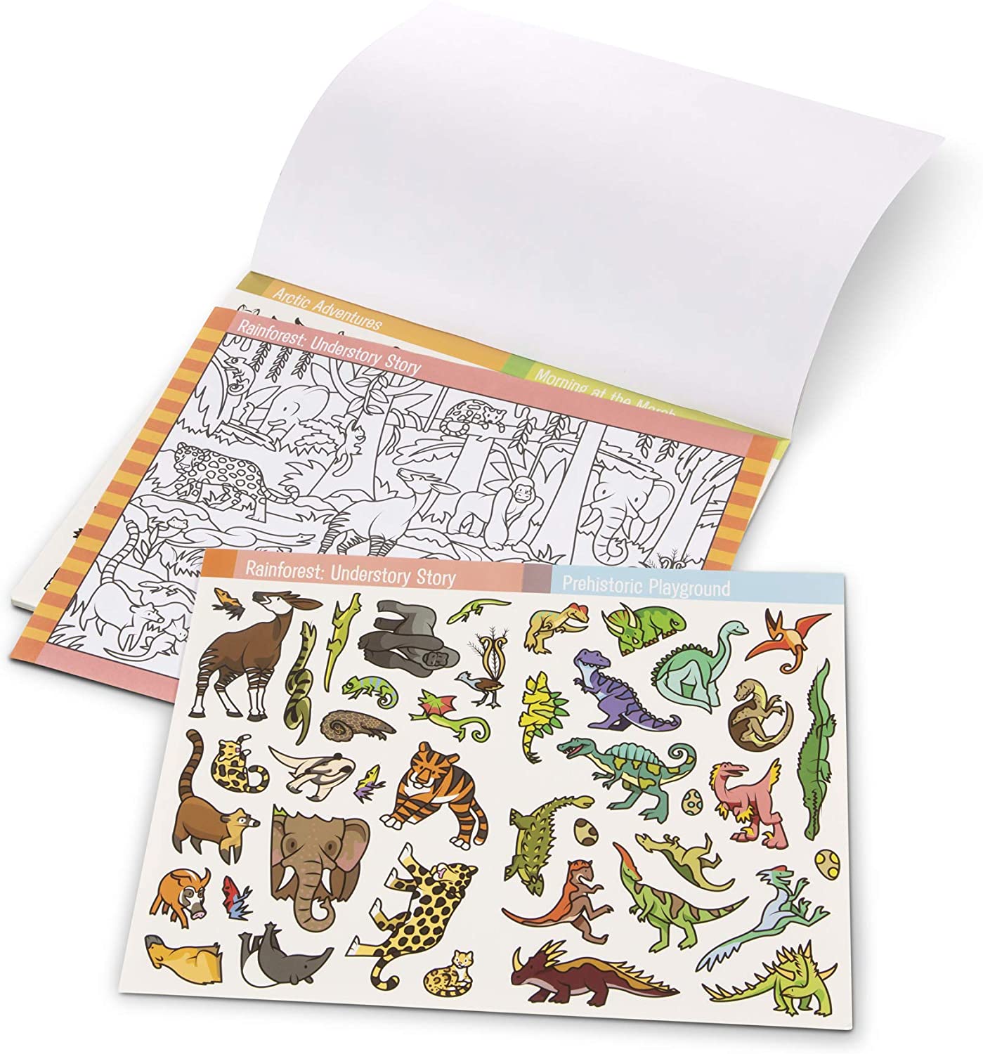 X Animals Sticker Pad