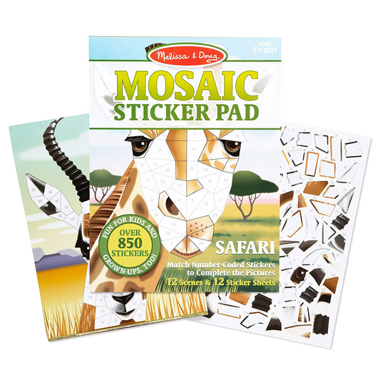 X Mosaic Safari Sticker P