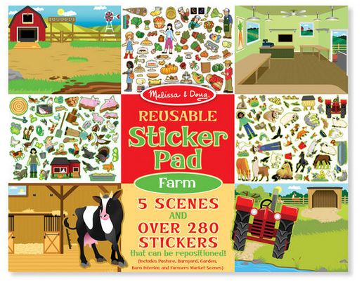 * Farm Sticker Pad