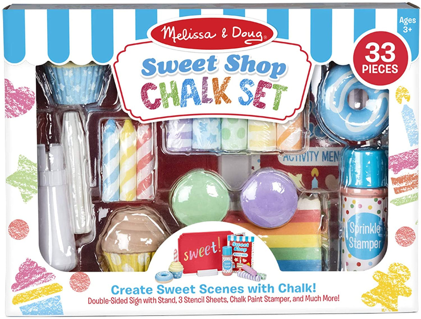 X Chalk Set Dessert