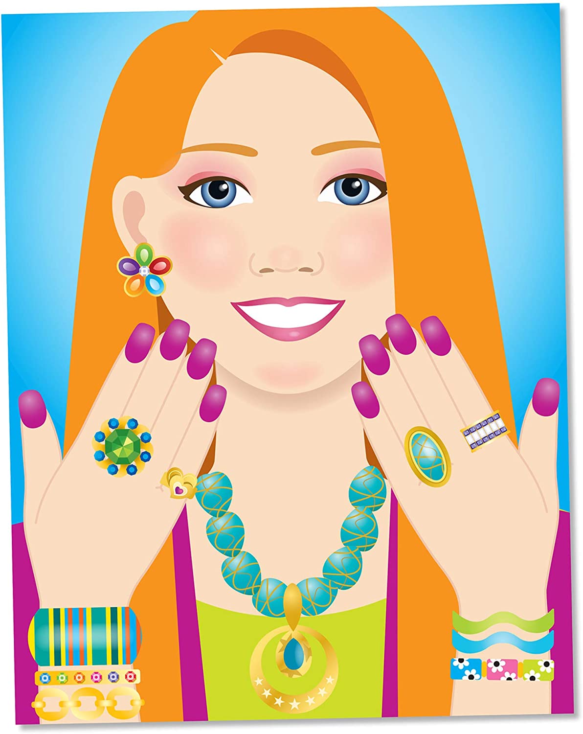 * Jewelry Nail Sticker Pa